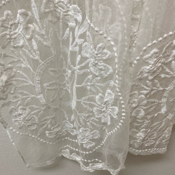 MASSEY’S Lacey Cotton/ Nylon Shawl - One Size - Picture 7 of 7